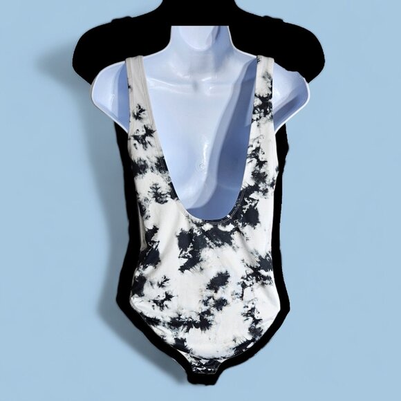 Barbie Women's One-Piece Swimsuit Medium Pink Tie-Dye Beachwear Swimwear - Picture 3 of 4